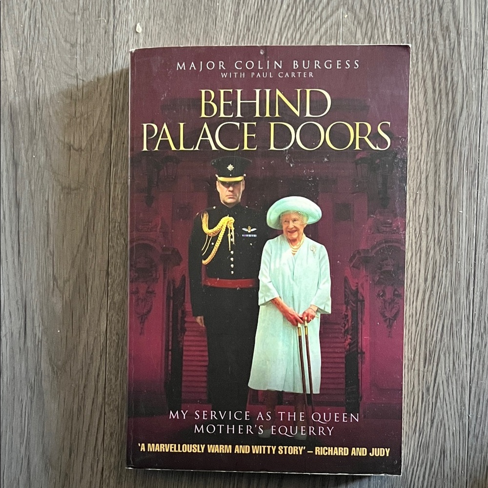 Behind Palace Doors Book
